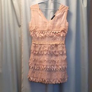 Bianca Nygard Petite,Light Pink Dress,Size 6